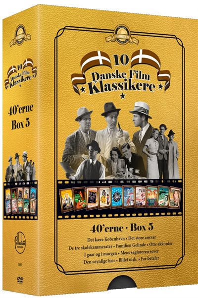 10 Danske Filmklassikere - 40\'erne - Boks 5